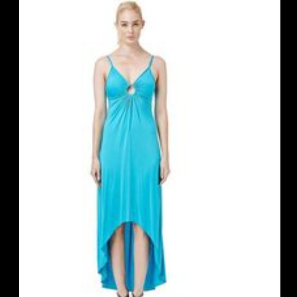 Michelle Jonas Keyhole Maxi Dress